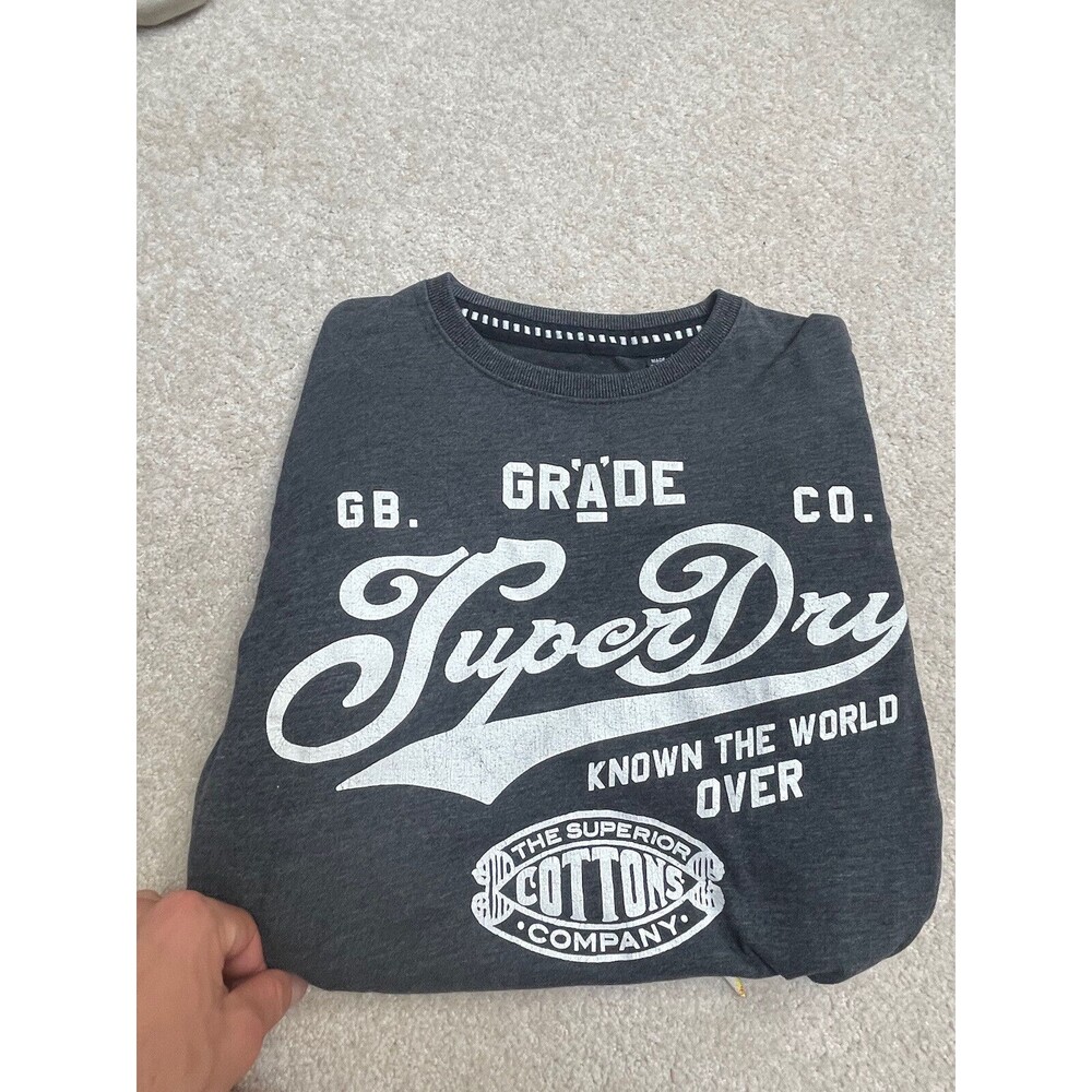 superdry long sleeve Navy